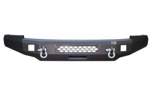 Chevrolet Silverado 1500 Front Bumper - Fishbone Offroad - Winch Bumper - Black - `07-`13